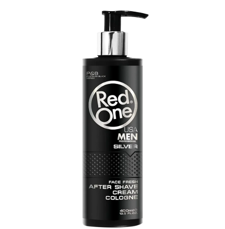 Red One After Shave Crema Colonia 400ml Silver