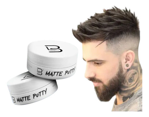 Cera moldeadora matte putty level 3 blanca 150 Ml
