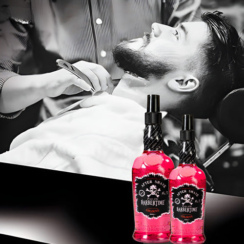 Colonia after shave post afeitado barbertime N3 400ml