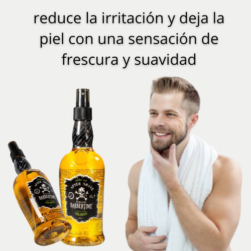 Colonia After Shave Barbertime N1 + Colonia After Shave N4