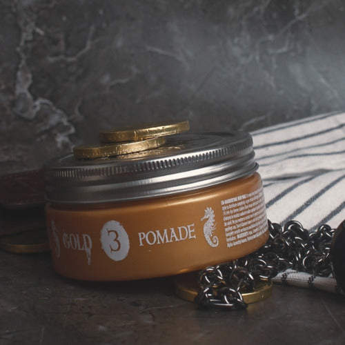 Cera fijador para cabello hombre gold N3 barbertime 150ml