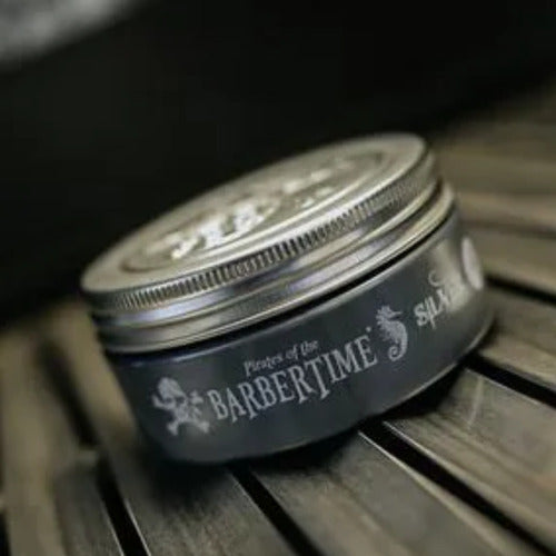 Cera fijador para cabello hombre silver N4 barbertime 150ml