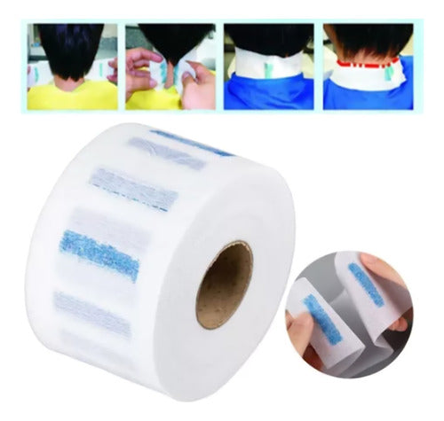 Pack 5 Papel Cuello Barbería Peluquería Cuelleros Max Care