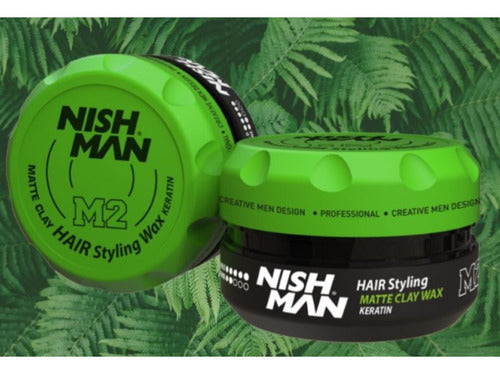 Nishman Cera Moldeadora Para Cabello M2 Keratin Matte 100ml