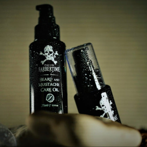 Aceite para cuidado de barba y bigote barbertime 75ml