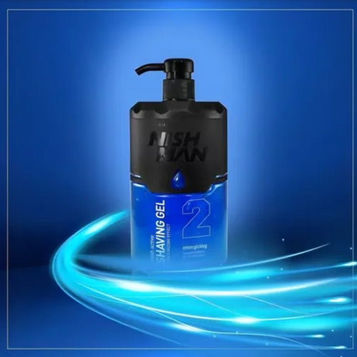Shaving gel de afeitar nishman 2 + Shaving gel de afeitar 4
