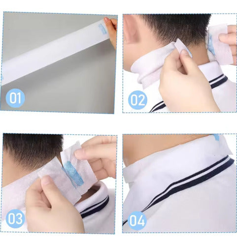 Pack 5 Papel Cuello Barbería Peluquería Cuelleros Max Care