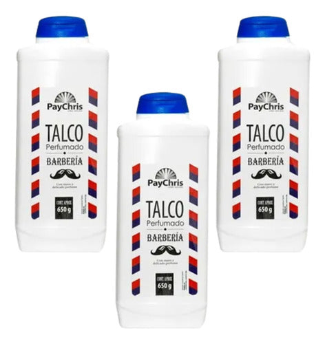 Talco Perfumado Paychris 650g Para Dama Y Caballero