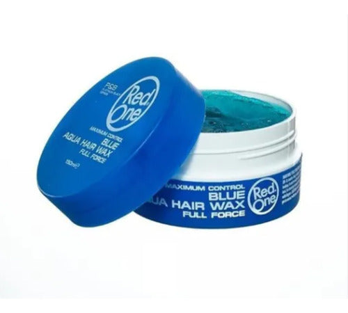 Cera Hombre Red One Aqua Hair Wax Blue 150ml