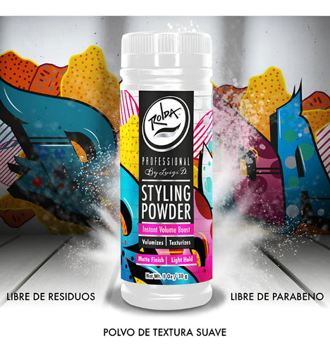 Polvo Texturizador Textura Cabello Rolda Cera En Polvo 30gr