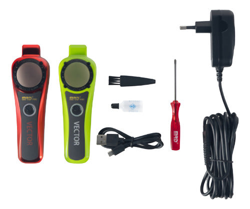 Cortadora De Pelo Trimmer Profesional Mrd Vector 15000 Rpm