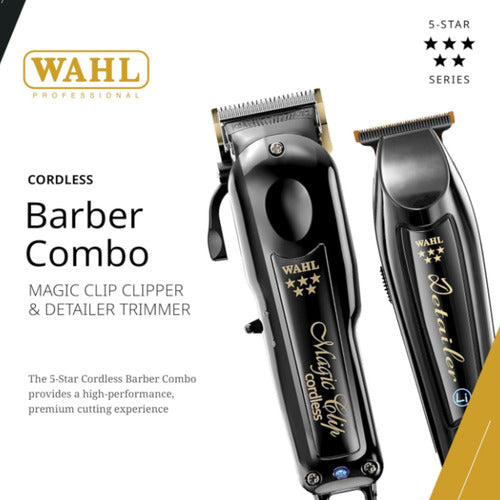 Combo Wahl Profesional Premium Magic Clip Trimer Y Clipper