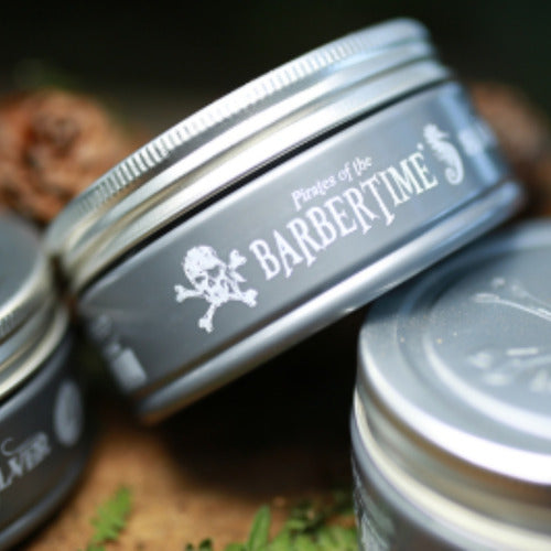Cera fijador para cabello hombre silver N4 barbertime 150ml