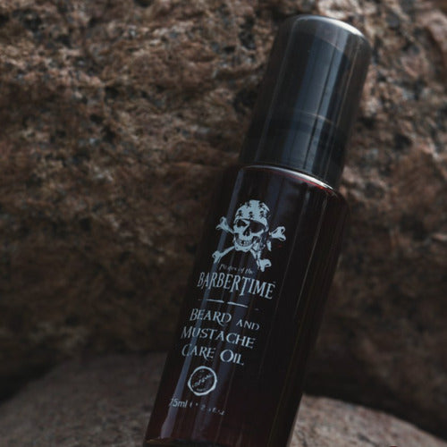Aceite para cuidado de barba y bigote barbertime 75ml