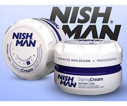 Crema Moldeadora Para Cabello Hombre N6 Nishman 150ml
