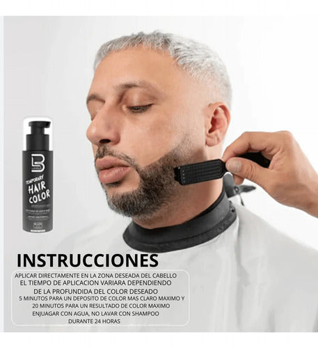 Tinte Para Barba Color Negro Level 3 Tono 1 Negro 1 Negro