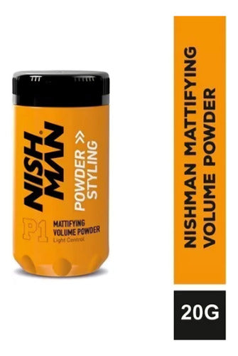 Cera polvo texturizador nishman P1 fijacion alta