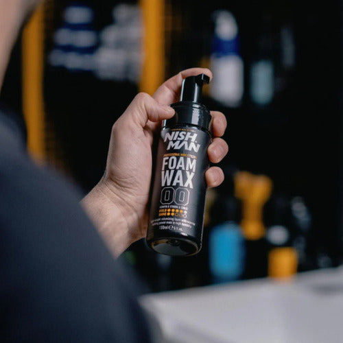 Foam wax nish man volumen y rizos fuertes 150ml