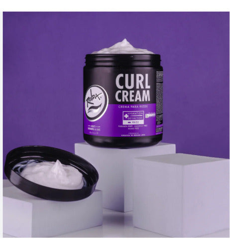 Crema Moldeadora Capilar Rolda Cabellos Rizos Anticaspa 100kg