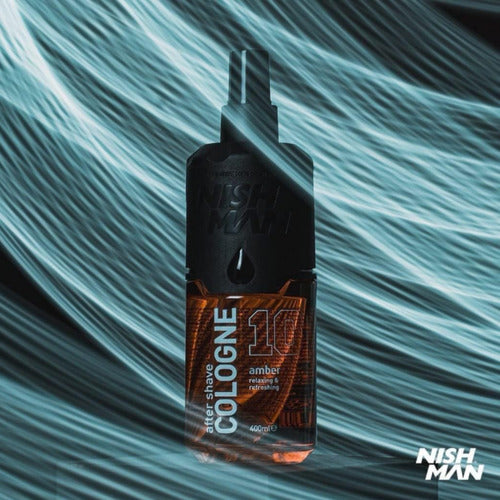 Colonia nishman afeitado after shave N°10 amber 400ml