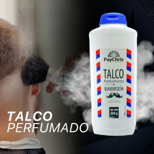 Talco Perfumado Paychris 650g Para Dama Y Caballero