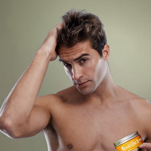 Cera fijador para cabello hombre gold N3 barbertime 150ml