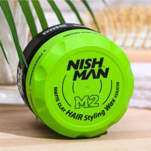 Nishman Cera Moldeadora Para Cabello M2 Keratin Matte 100ml
