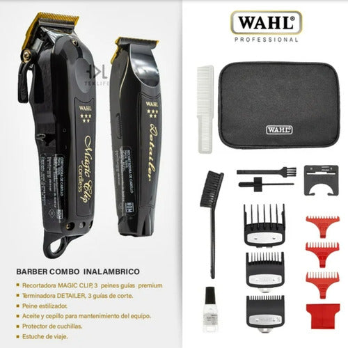 Combo Wahl Profesional Premium Magic Clip Trimer Y Clipper