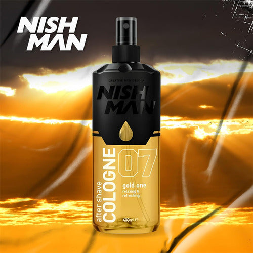 Colonia after shave nishman aroma gold one 07 400Ml