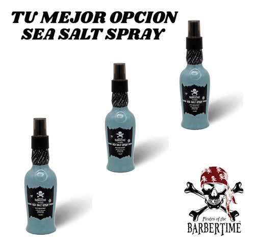 Cera fijador para cabello sea salt spray barbertime 150ml