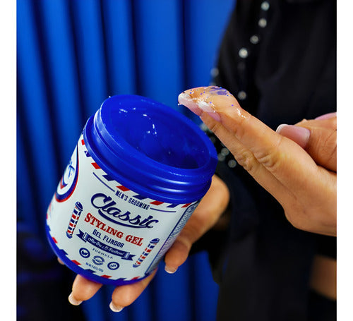 Gelatina rolda gel fijador cabello profesional clasico 500gr