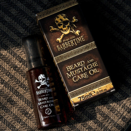 Aceite para cuidado de barba y bigote barbertime 75ml