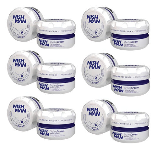 Crema Moldeadora Para Cabello Hombre N6 Nishman 150ml