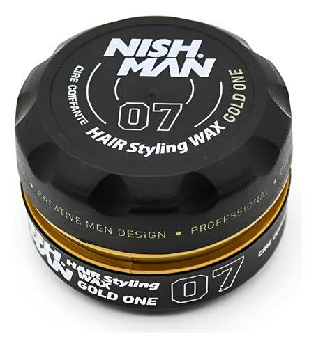 Cera nishman hair wax 07 gold one fijacion de cabello 150Ml