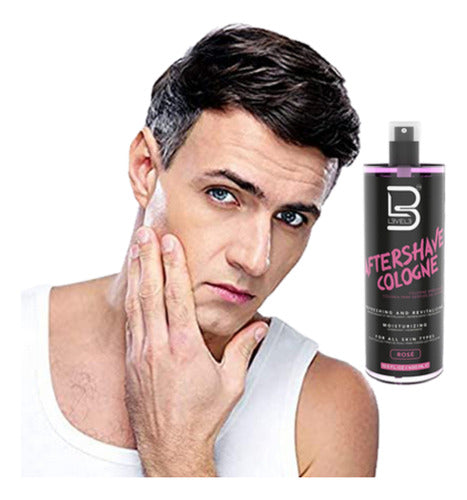 After shave level 3 barber colonia rose 400ml