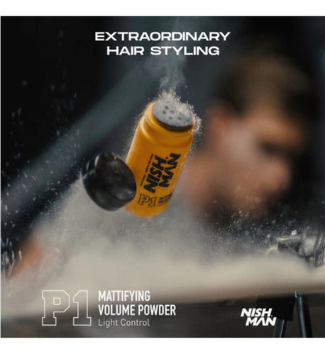 Nishman Polvo Texturizador  P1 + Polvo Texturizador Matte P5
