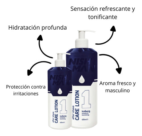 Nishman - Locion After Shave Crema Iceberg 400 Ml