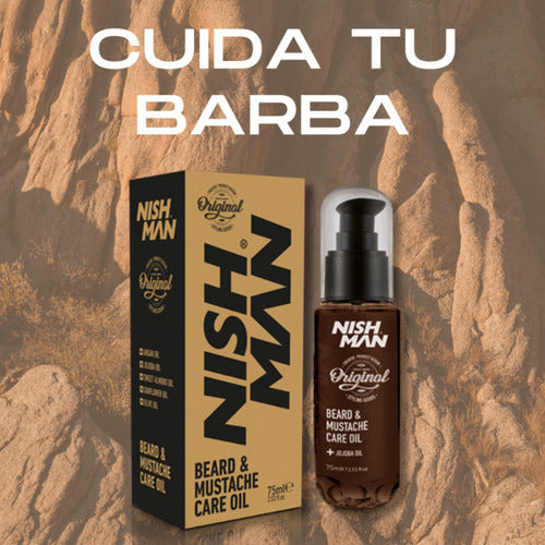 Aceite Barba nish man Hidratante Spray 75 Ml