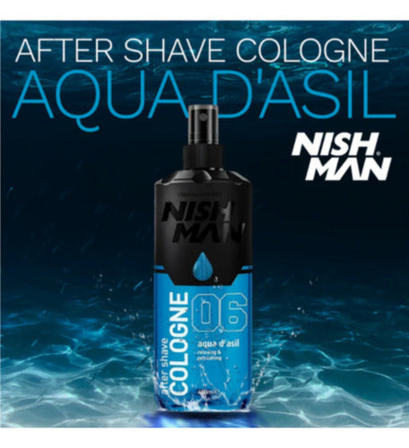 Nishman After Shave Colonia Aqua D'asil N6 400ml