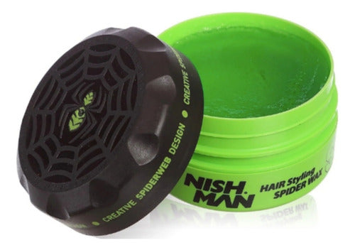 Cera nishman hair styling spider wax telaraña S2