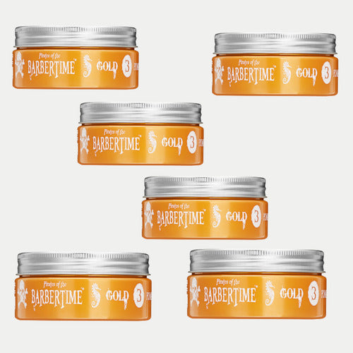 Cera fijador para cabello hombre gold N3 barbertime 150ml