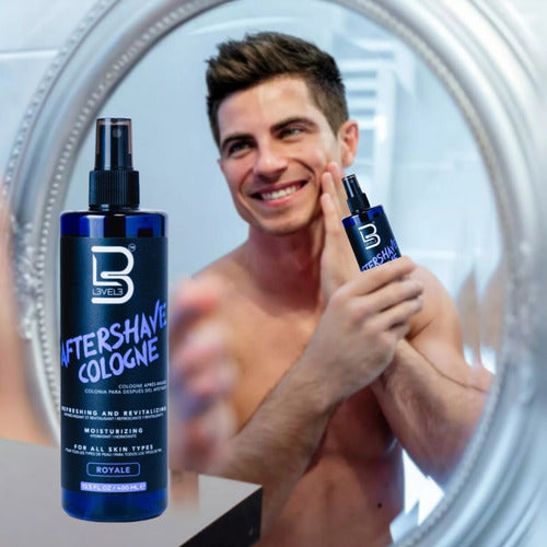 After Shave Colonia Level 3 Royale Morada  400ml