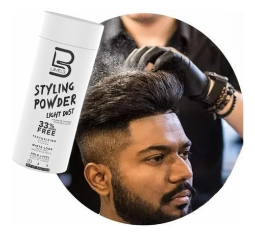 Polvo Texturizador Capilar Level 3 Fijacion De Cabello 30 Gr