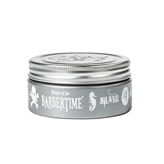 Cera fijador para cabello hombre silver N4 barbertime 150ml