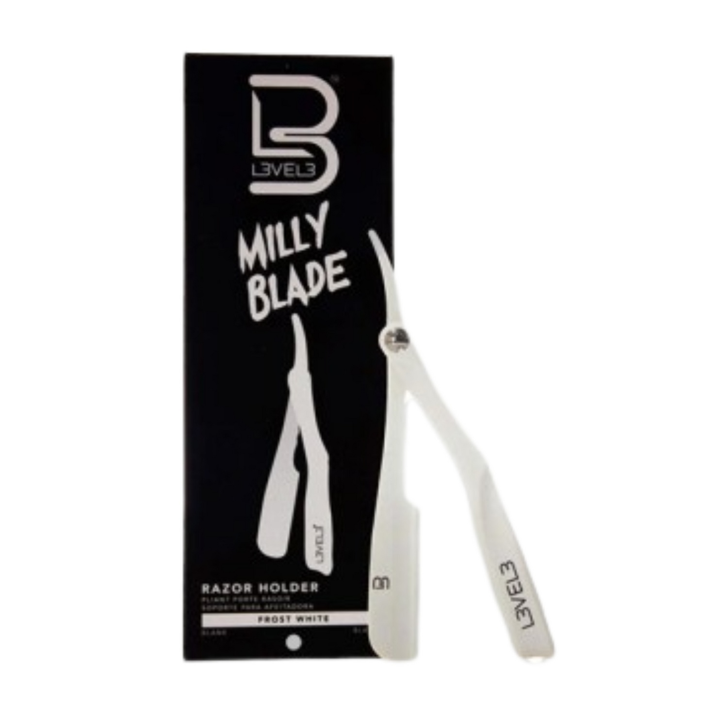 Porta Navaja Milly Blade Level3 Blanco Blanco