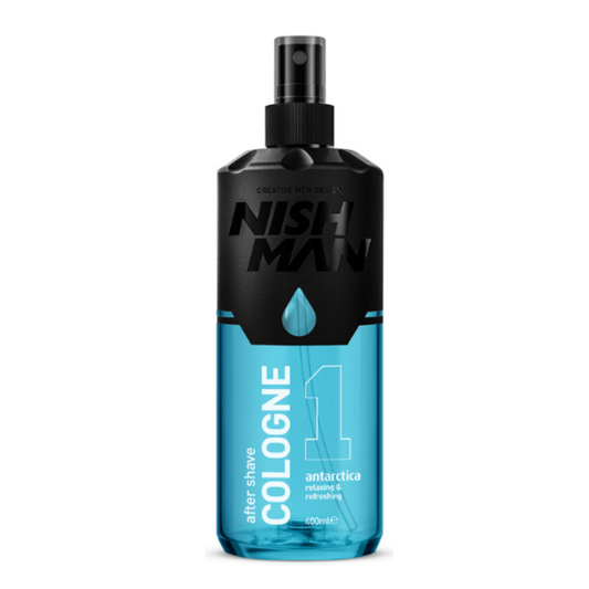 Colonia nish man afeitado after shave N°1 antarctica 400ml