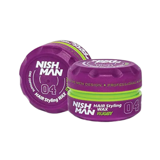 Cera nishman hair wax 04 rugby fijacion de cabello 150 Ml