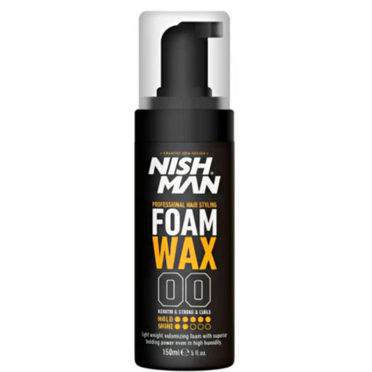 Foam wax nish man volumen y rizos fuertes 150ml