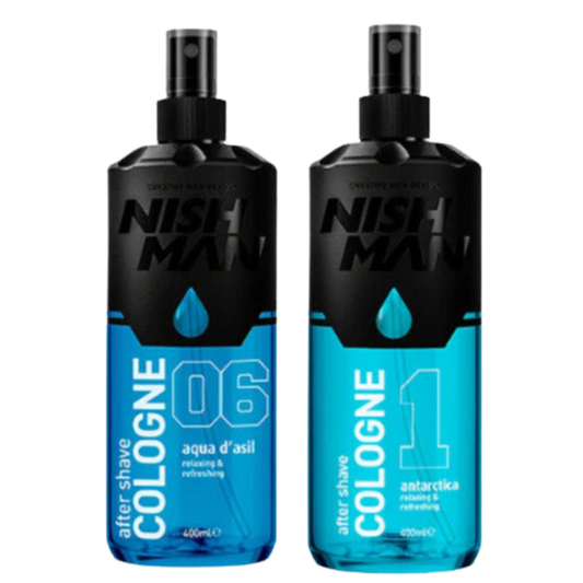 Colonia after shave nishman 06 + colonia after shave 01