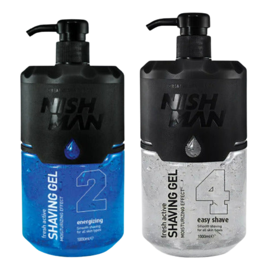 Shaving gel de afeitar nishman 2 + Shaving gel de afeitar 4